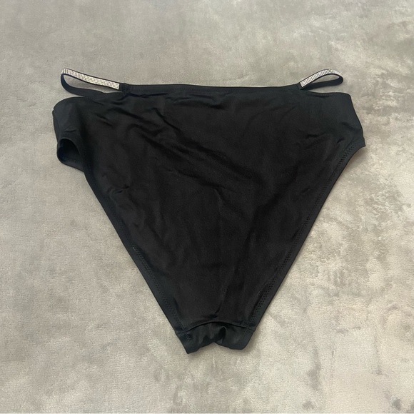 New! Victoria's Secret Swim Shine Strap High-Waist Cheeky Bikini Bottom 4467 - Picture 5 of 8